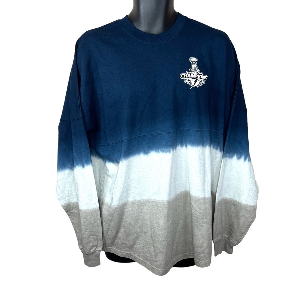 NHL 2020 Stanley Cup Champions Sweatshirt Long Sleeve Hockey Medium
